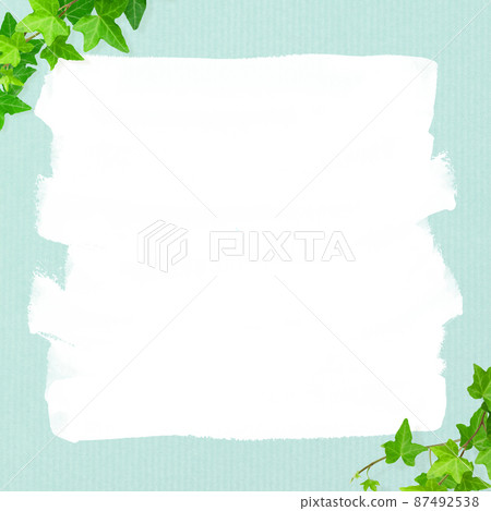 Frames and ivy painted with paint Frames and ivy painted with paint 87492538
