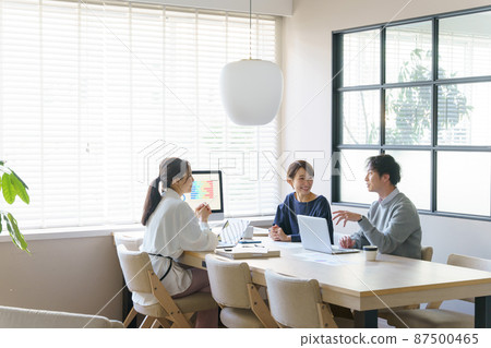 商務場景3人 87500465