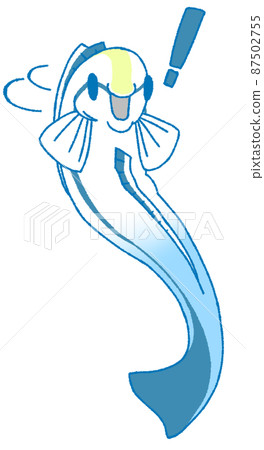 Honsome Wake Bella (blue) who notices this and turns around 87502755