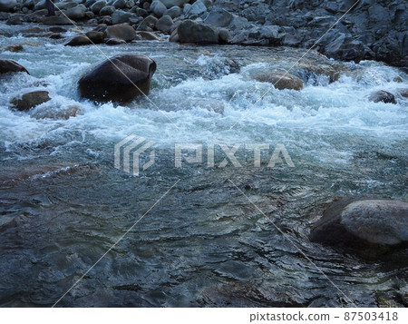 River with a strong current River with a strong current 87503418
