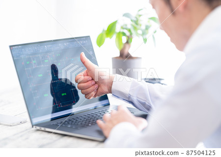 Design housing drawing telework remodeling 87504125