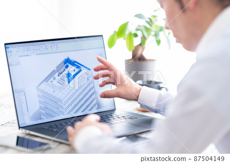 3D CAD 3DCG design 3D CAD 3DCG design 87504149