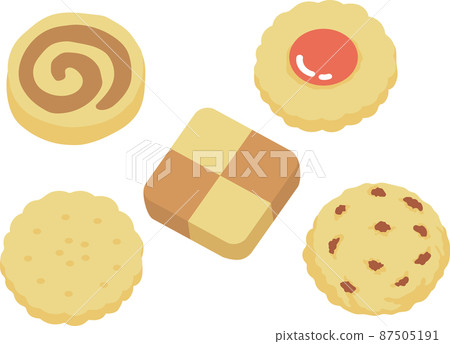 5 types of cookies. 87505191