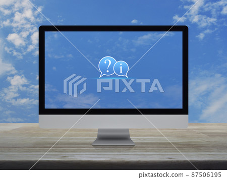 Technology customer service and support online concept Technology customer service and support online concept 87506195