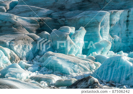 Svinafellsjokull glacier in Vatnajokull National Park 87506242