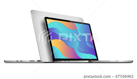 Laptops back to back isolated Laptops back to back isolated 87506902