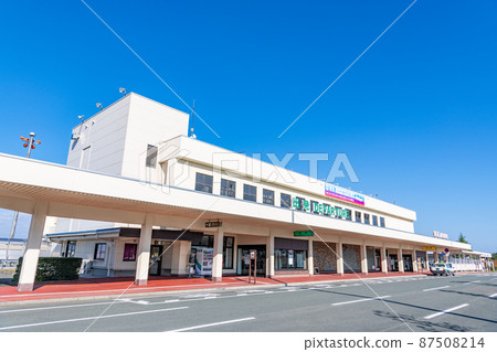 Misawa City, Aomori Prefecture, Misawa Airport in fine weather 87508214
