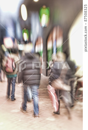 City life. City life in Wellington, New Zealand. 87508325