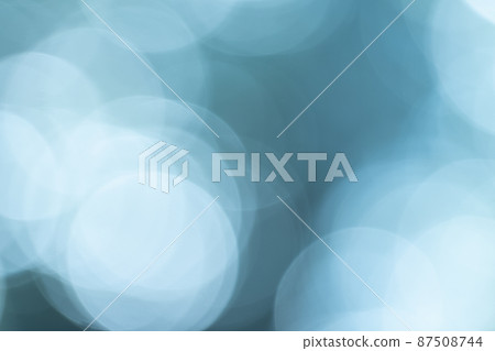 Blue circle bokeh 87508744
