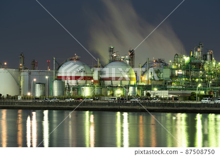 工廠夜景四日市市 87508750
