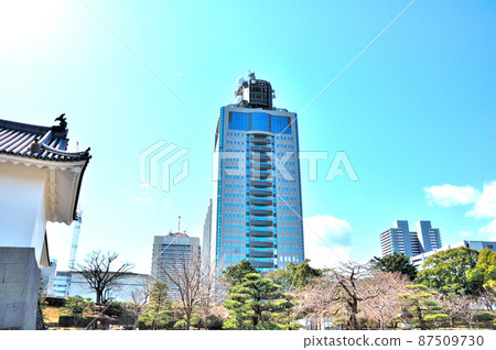 靜岡縣政府大樓的風景 靜岡縣政府大樓的風景 87509730