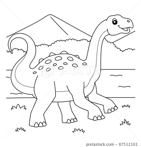 Neuquensaurus Coloring Page for Kids 87512101