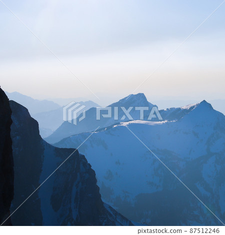 Mountain ranges seen from Mount Pilatus, Lucerne. Mountain ranges seen from Mount Pilatus, Lucerne. 87512246