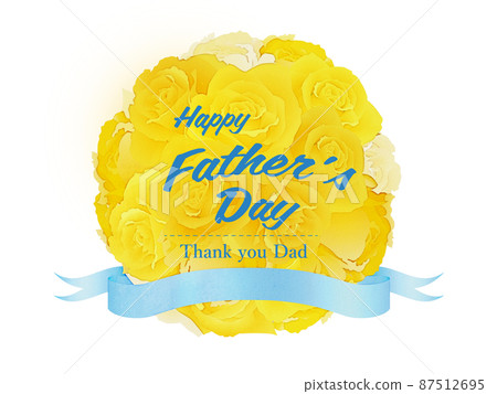 Father's Day Yellow rose 87512695