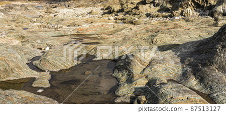 圖表上的折疊地形 87513127