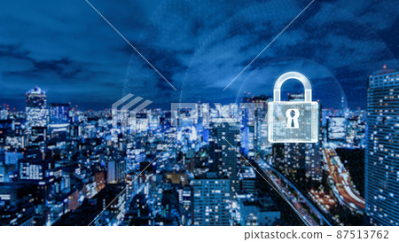 數字云 5G 網絡安全概念的數字化轉型形象 87513762