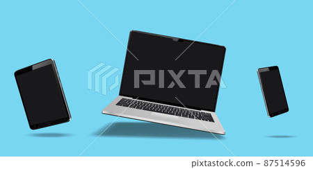 Levitation laptop, smartphone and tablet Levitation laptop, smartphone and tablet 87514596