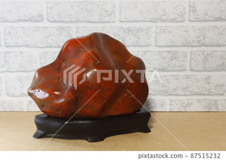Sado Akatama stone, one of the three major stones in Japan Sado Akatama stone, one of the three major stones in Japan 87515232