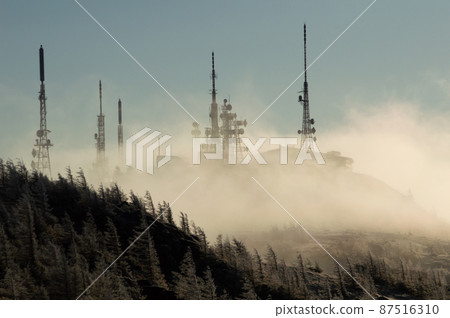 長野縣 Utsukushigahara Plateau Ougatou 無線電塔 長野縣 Utsukushigahara Plateau Ougatou 無線電塔 87516310