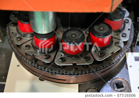 Punch press, auto puncher, set press, drilling, factory, manufacturing industry 87516806