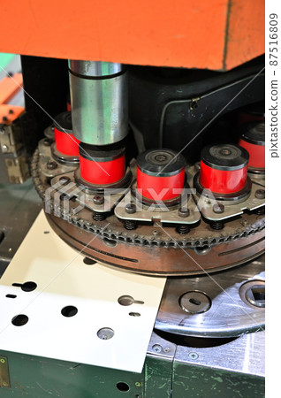 Punch press, auto puncher, set press, drilling, factory, manufacturing industry 87516809
