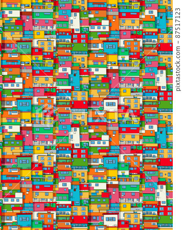 Favela vector pattern 87517123