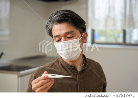 New corona vaccination side reaction fever thermometer aggravation risk 87517473