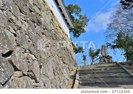 世界遺產國寶姬路城特別開幕“塔周圍和空手門” 87518168