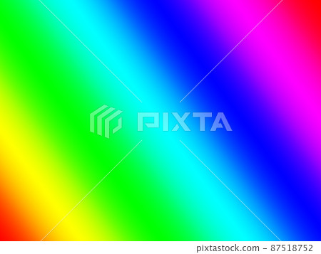 Diagonal rainbow color 87518752
