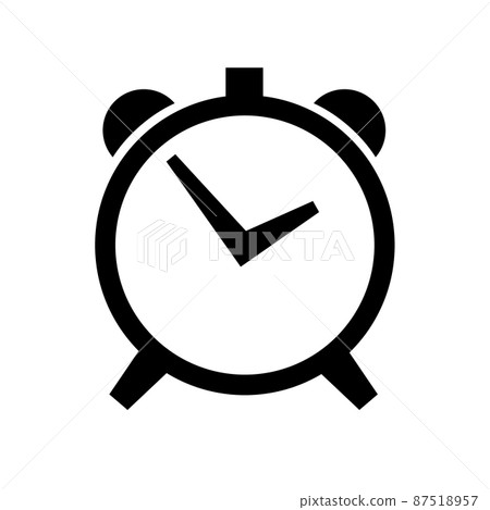 鬧鐘圖標。 87518957