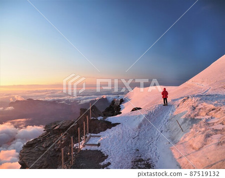 攀登勃朗峰,法國 攀登勃朗峰,法國 87519132