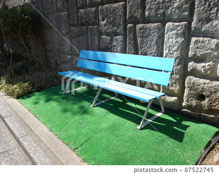 藍色長凳 87522745