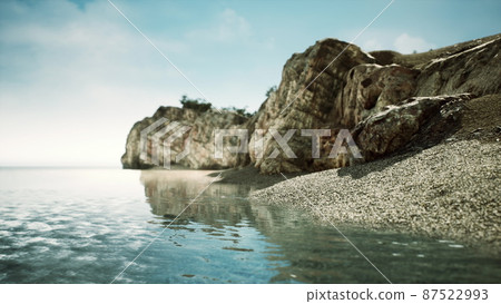 rock formation on the Costa Brava rock formation on the Costa Brava 87522993