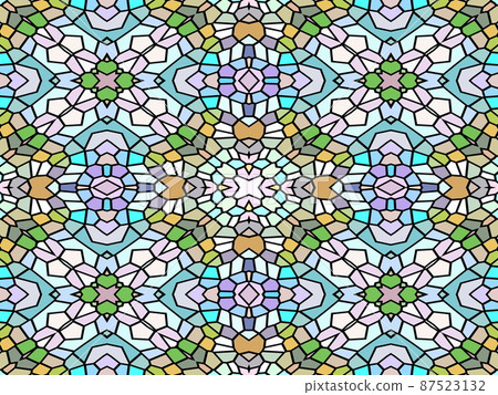 Continuous geometric pattern 87523132