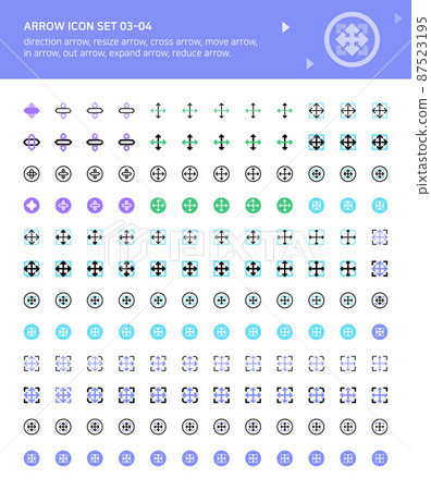 用於展開和折疊區域的常用箭頭圖標 87523195