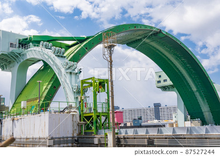 大阪市木津川水門拱型 87527244