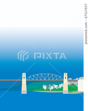 Vancouver vancouver Burrard Street Bridge Summer 87527837