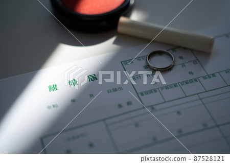 離婚通知圖片 87528121