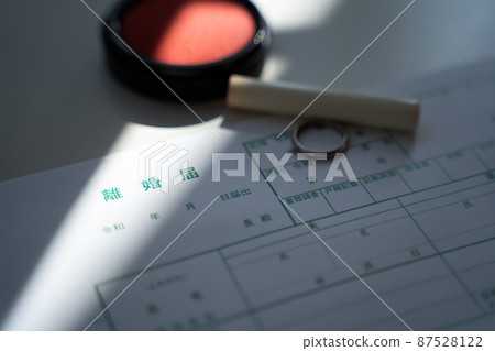 離婚通知圖片 87528122