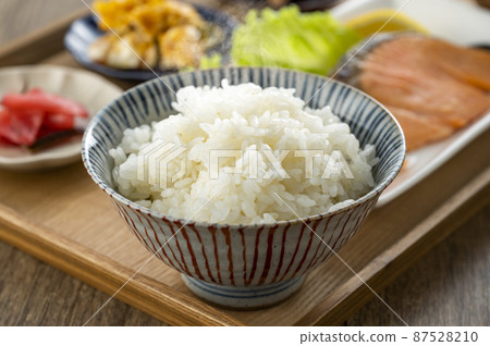 米飯早餐圖片 米飯早餐圖片 87528210