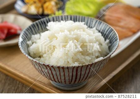 米飯早餐圖片 米飯早餐圖片 87528211