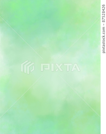 Watercolor background illustration with blurred texture (green) Watercolor background illustration with blurred texture (green) 87528426