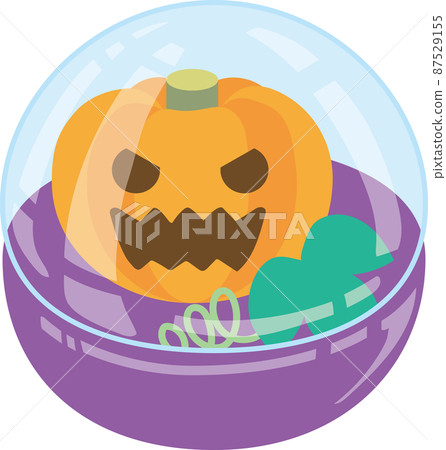 Jack O Lantern in Gachapon Capsule 87529155