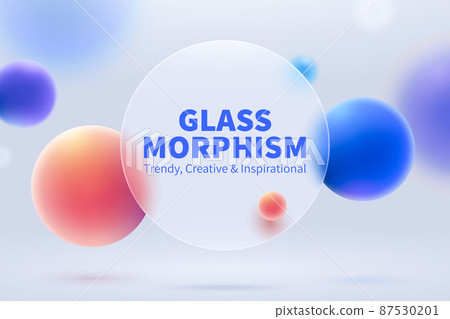 3d glassmorphism background design 3d glassmorphism background design 87530201