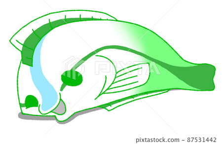 Honsome Wake Bella (green) lying down and weakening 87531442