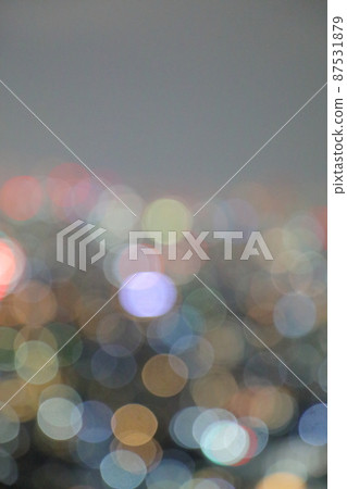 Fantastic night view of the city 87531879