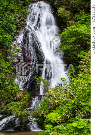 [Akita Prefecture] 100 selections of waterfalls in Japan, Nanataki 87532136