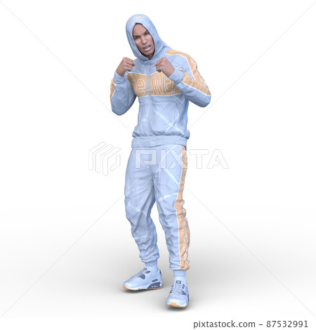 一個戴著兜帽的男人 一個戴著兜帽的男人 87532991