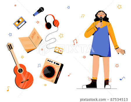 Music and singing hobby, recreational amusement 87534513