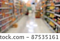 People shopping in department store. Defocused background 87535161